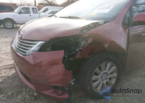 2011 Toyota Sienna Xle from USA, damaged, VIN 5TDDK3DC3BS019904